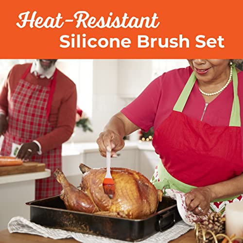 M KITCHEN WORLD Silicone Basting Brush Set M KITCHEN WORLD Silicone Basting Brush Set